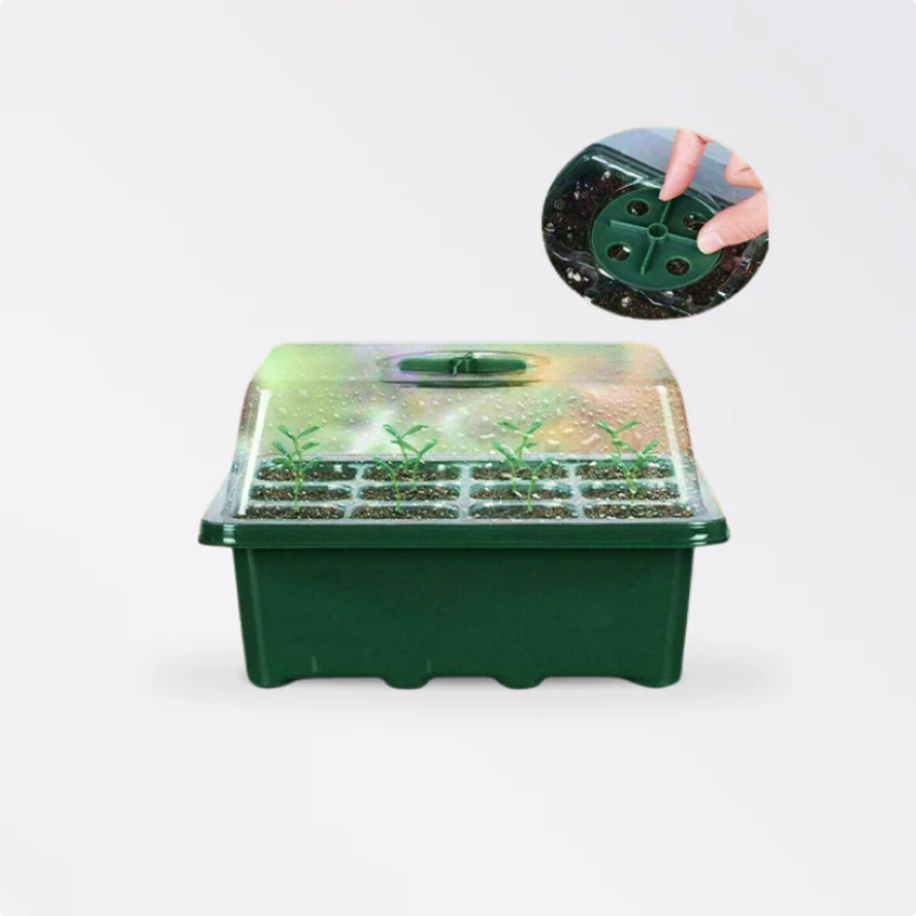Grow Smarter with the Seed Starter Tray Box with LED Grow Light