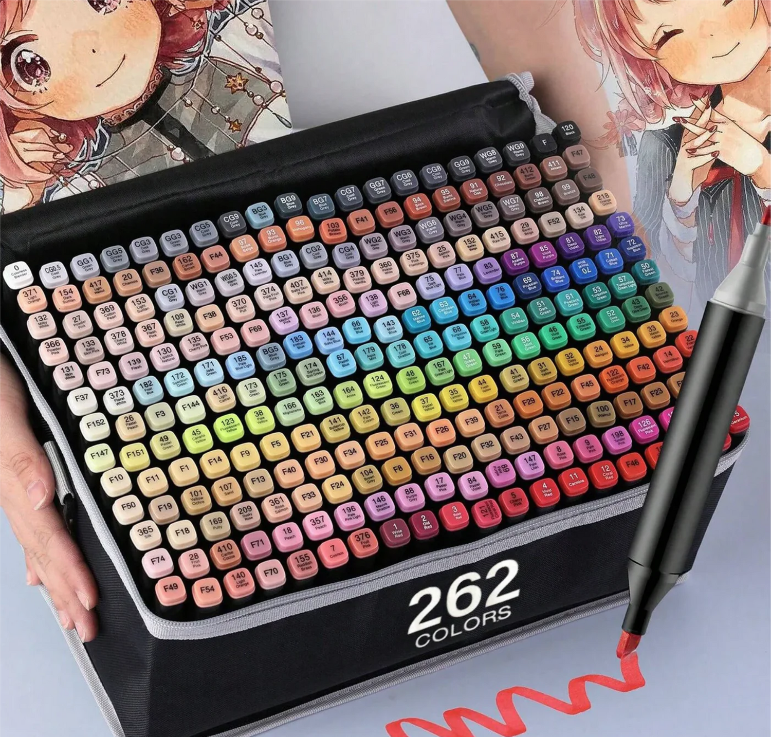 Transform Your Creativity: A Closer Look at Our Dual-Tip Alcohol Drawing Markers