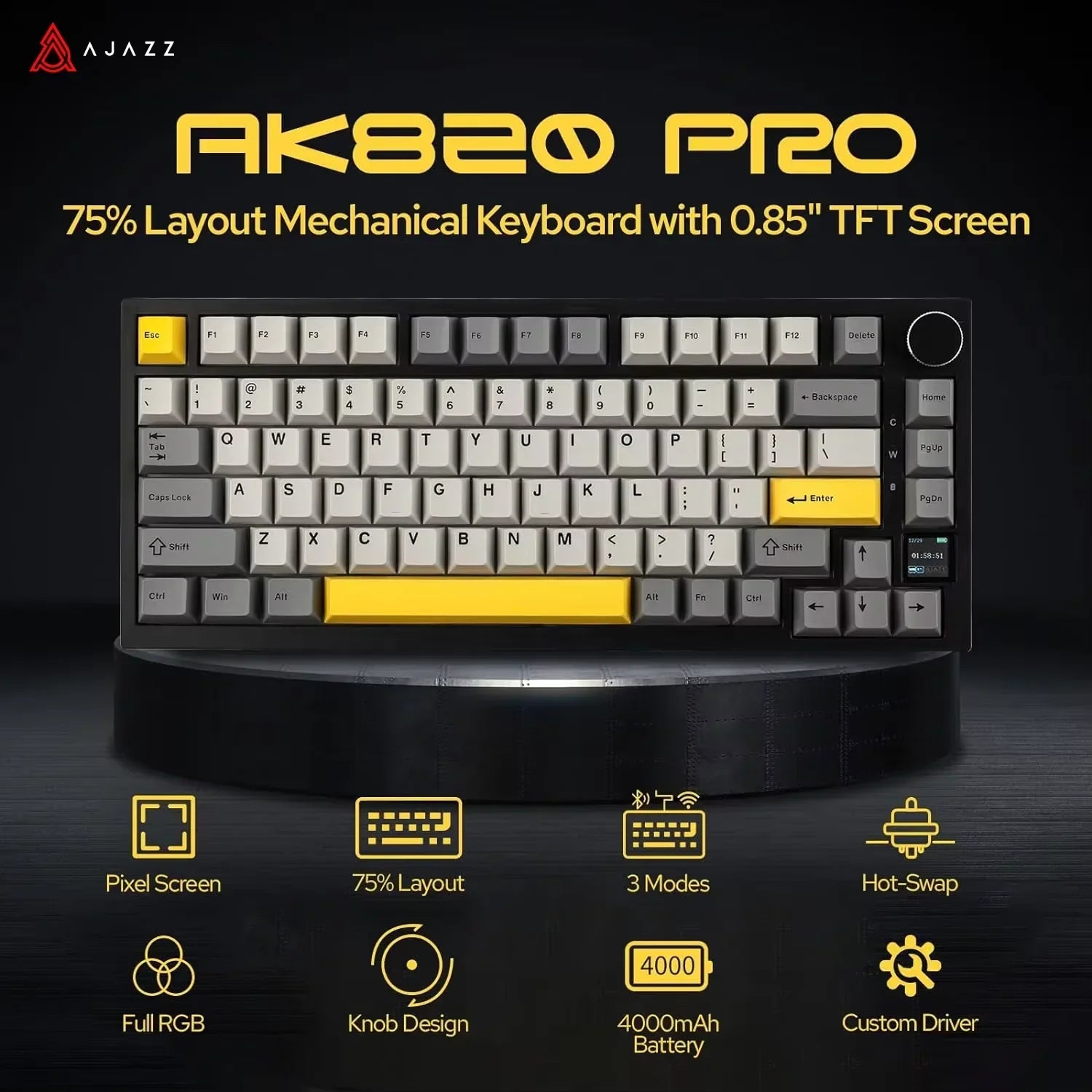 Why the Ajazz AK820 Pro Is a Game-Changer for Gamers & Creators