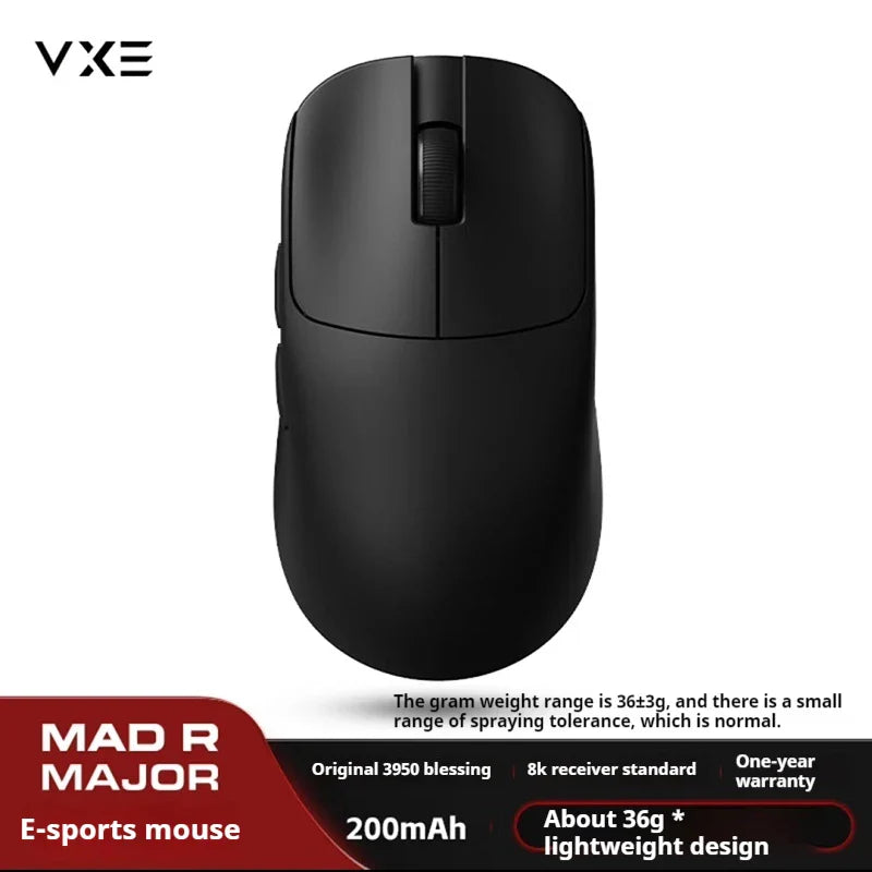 Unlock Your Gaming Potential with the Mad R/R Major Gaming E-Sports Mouse – Precision, Speed & Style