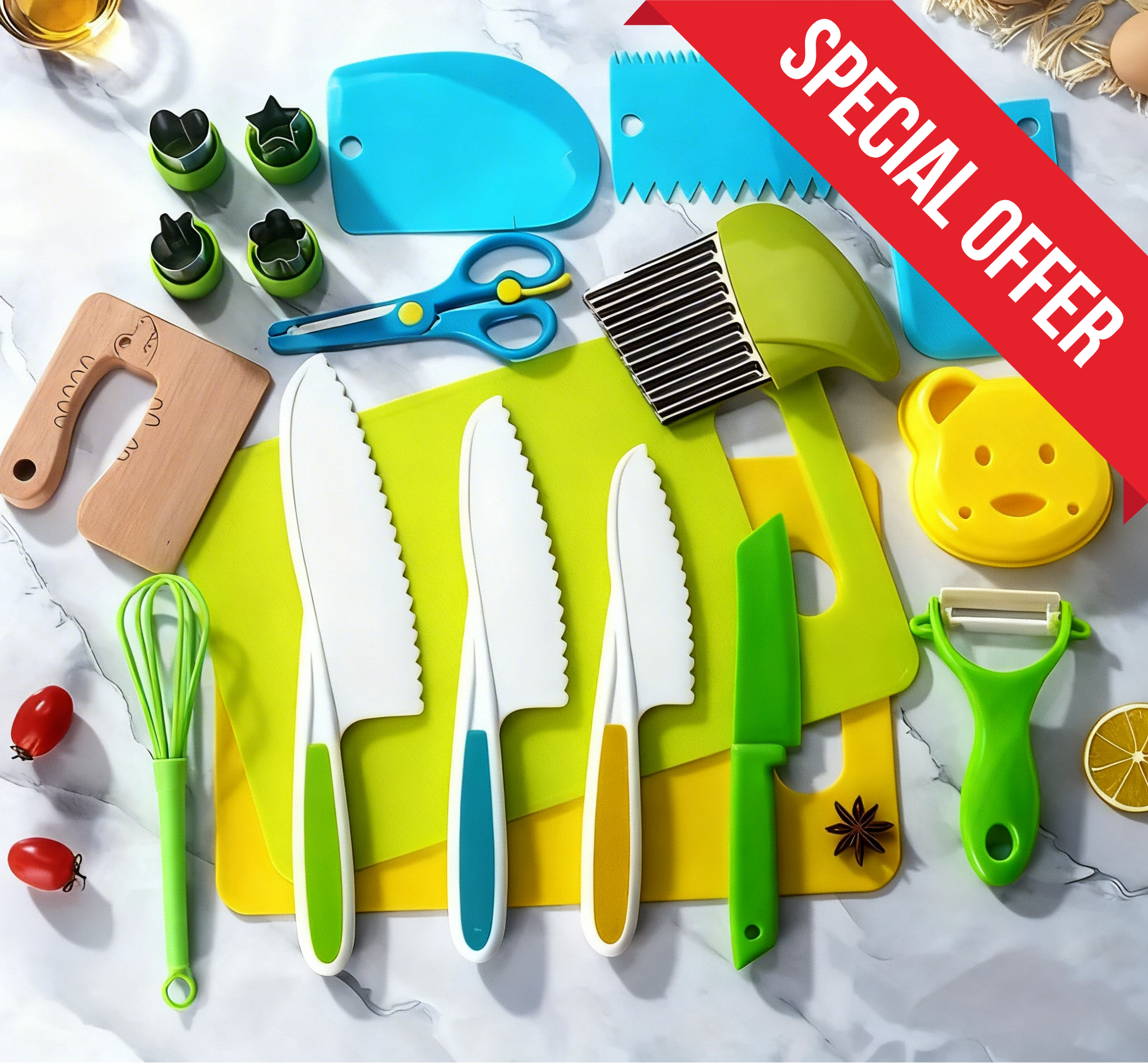 Tiny Hands Kitchen Cutter Set
