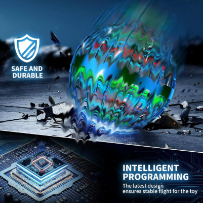 2026 NeoBoomerang™ LED Hover Drone 360°