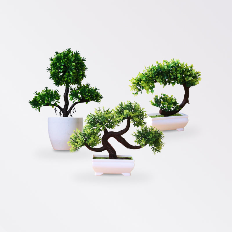 Artificial Plants Potted Bonsai - beunik