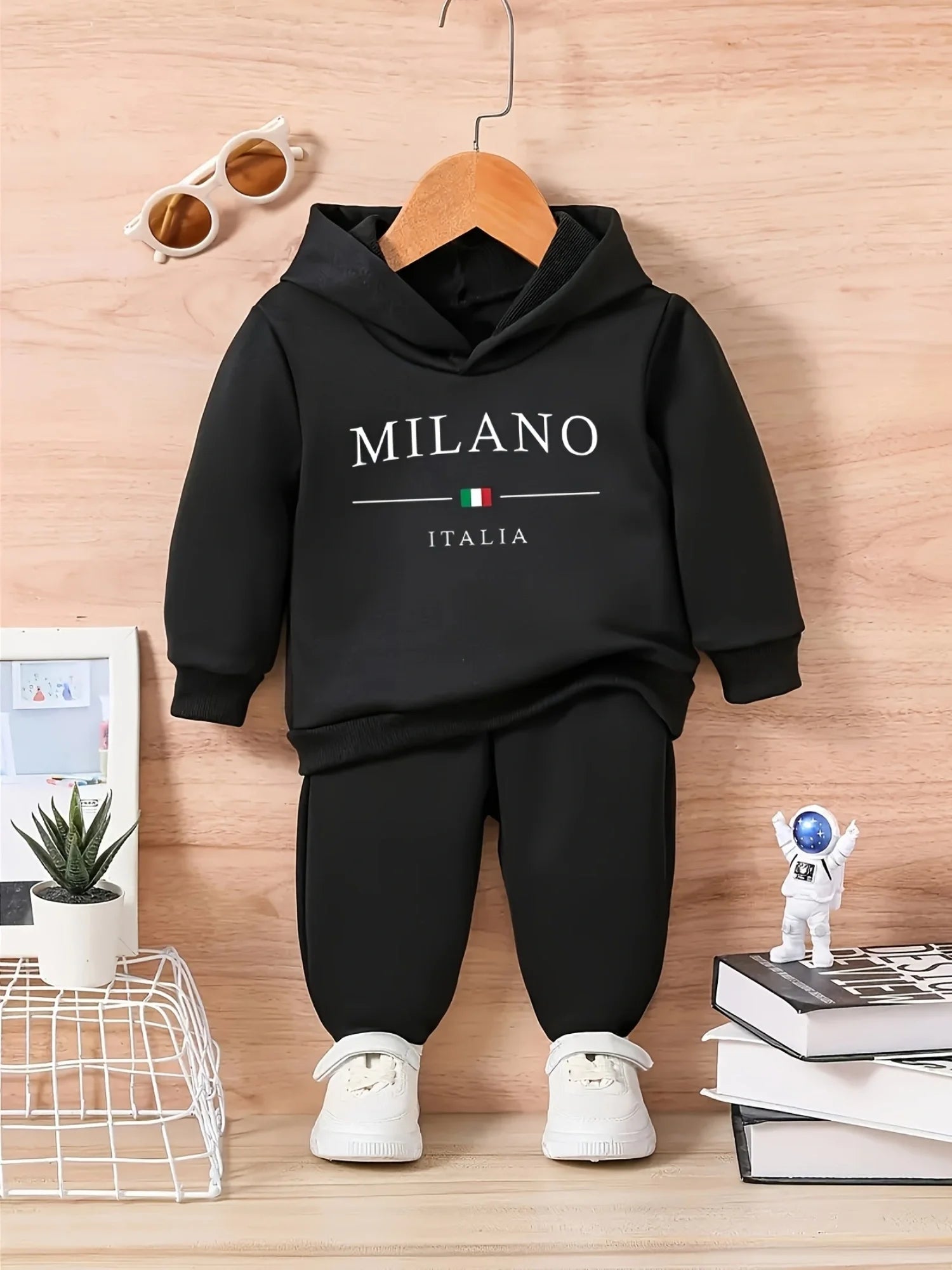 Baby/Toddler Hooded Sweatshirt - 2pcs set -= Milano