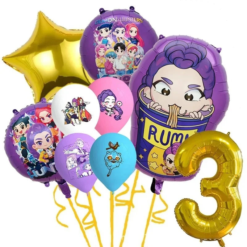 K-Pop Idol Party Balloons 1 Demon hunters3