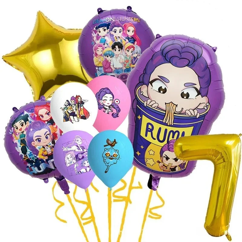 K-Pop Idol Party Balloons 1 Demon hunters7
