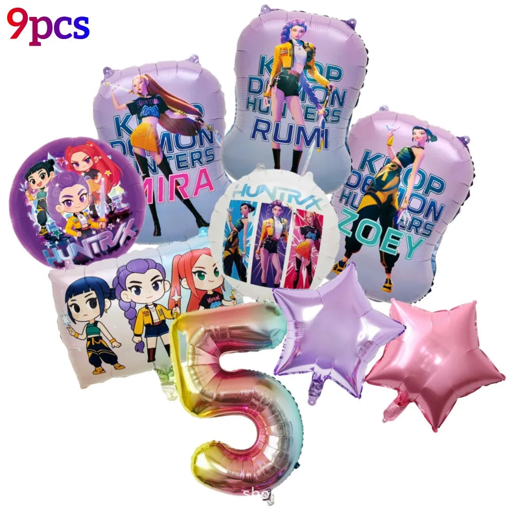 K-Pop Idol Party Balloons 🎈K pop demon hunter114