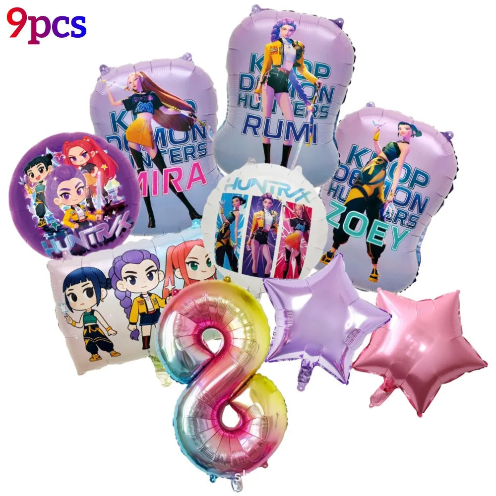 K-Pop Idol Party Balloons 🎈K pop demon hunter118