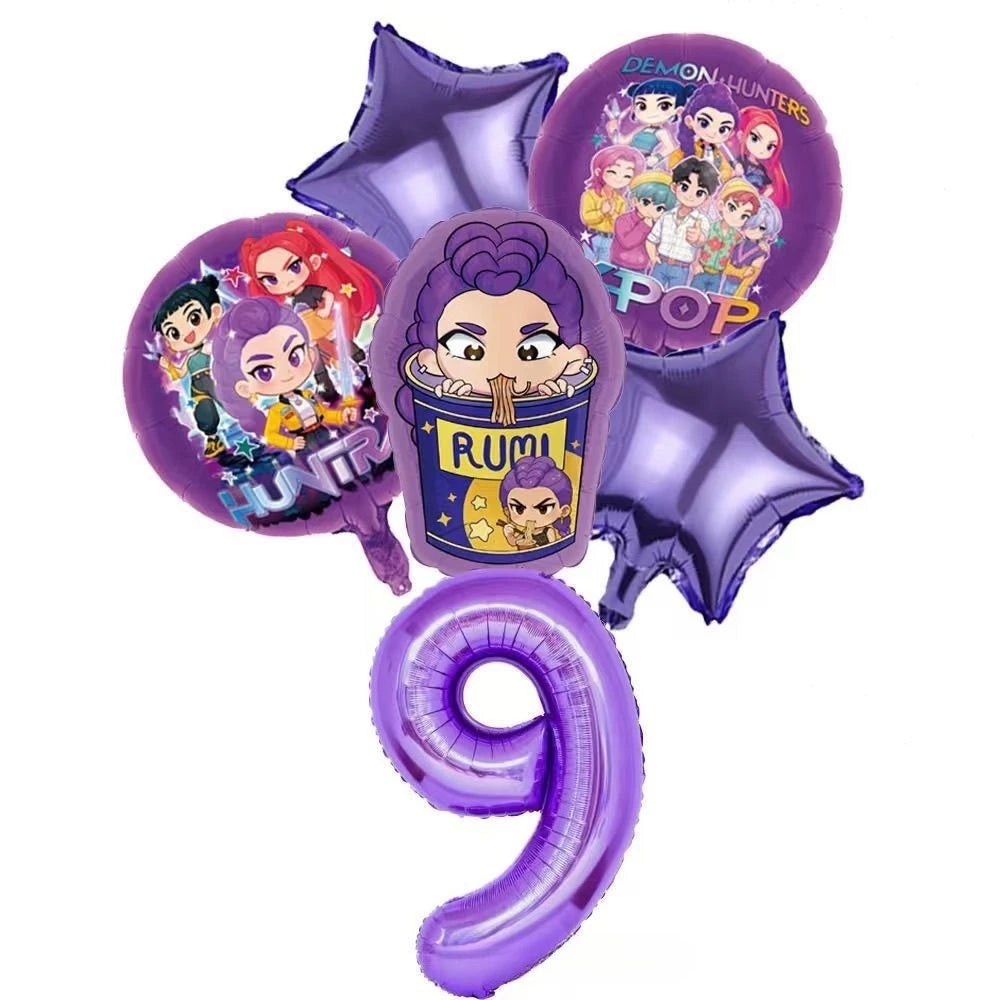 K-Pop Idol Party Balloons 🎈K pop demon hunter77