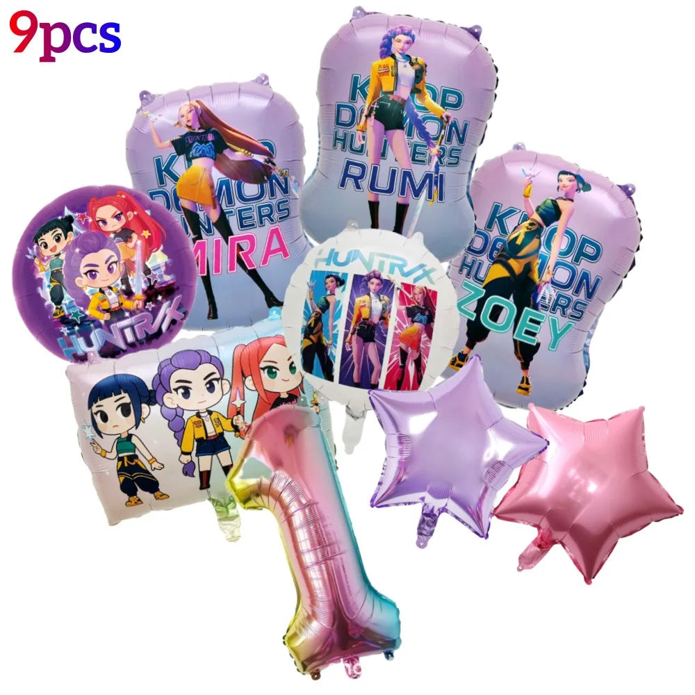 K-Pop Idol Party Balloons 🎈K pop demon hunter79