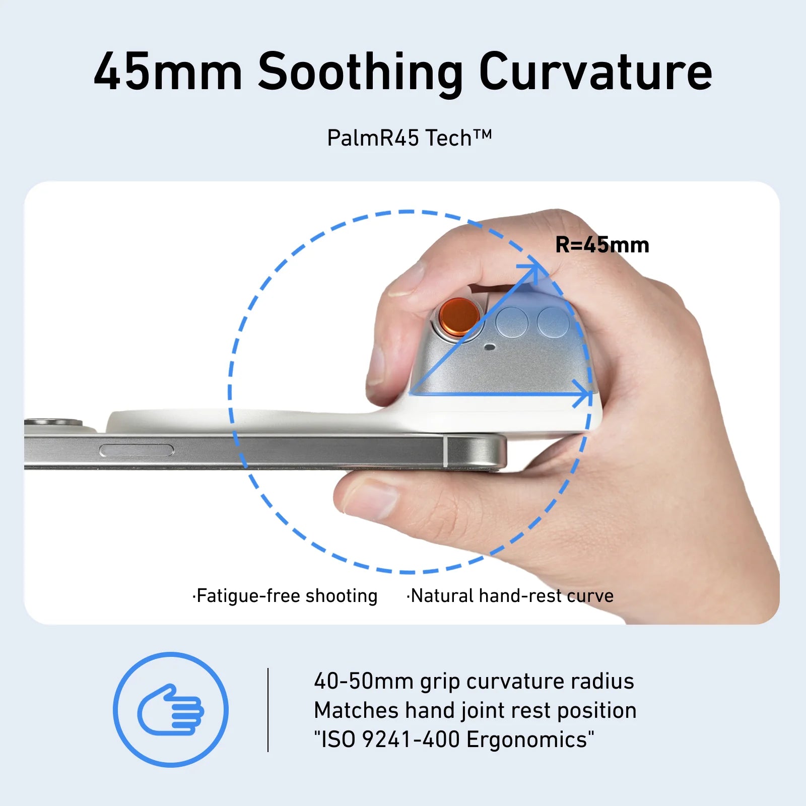 ProShot Magnetic Phone Camera Grip – DSLR Style Handle with Wireless Shutter for iPhone & Android beunik