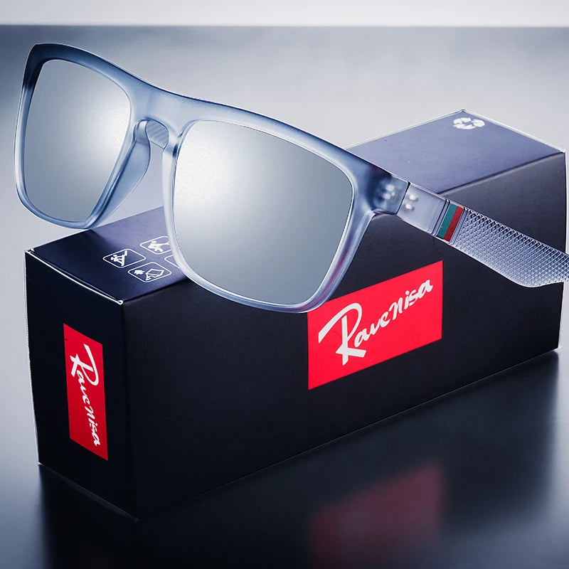 Fashion Square Vintage Polarized Sunglasses beunik