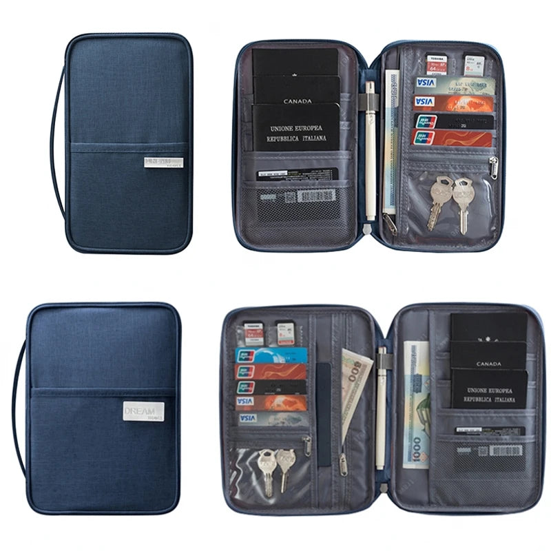Travel Wallet Family Passport Holder Creative Waterproof Document Case Organizer Travel accessories beunik
