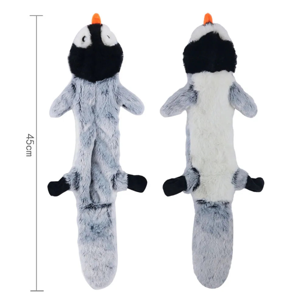 Simulated Animal No Stuffing Dog Toy with Squeakers Durable beunik