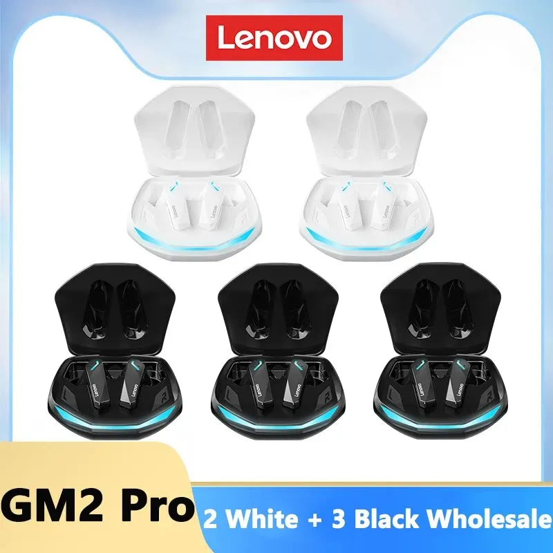 Lenovo GM2 Pro Bluetooth Earphones Sports Headset Wireless In-Ear Gaming beunik