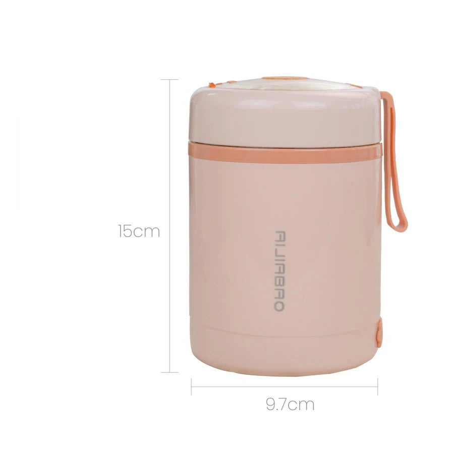 Beunik HeatMate™ Portable Electric Lunch Box – 600ML USB Food Warmer & Stainless Steel Container