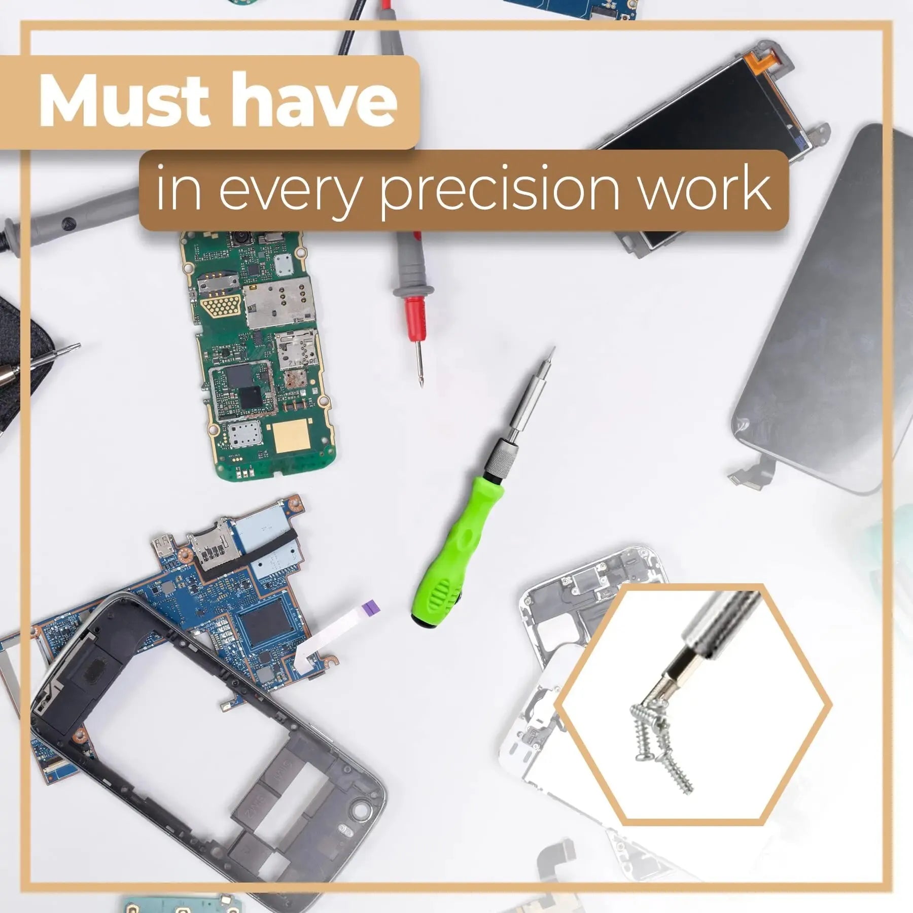 Mini 32-in-1 Precision Screwdriver Set Magnetic Phillips Bits Multifunctional Hand Repair Tool Kit beunik