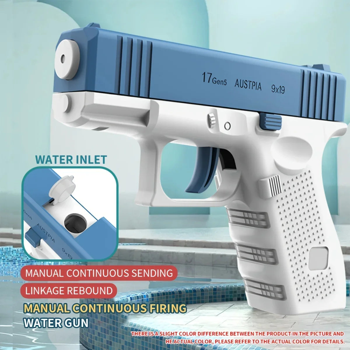 High-pressure Strong Charging Energy Water Automatic Water Spray Children's Toy Guns beunik
