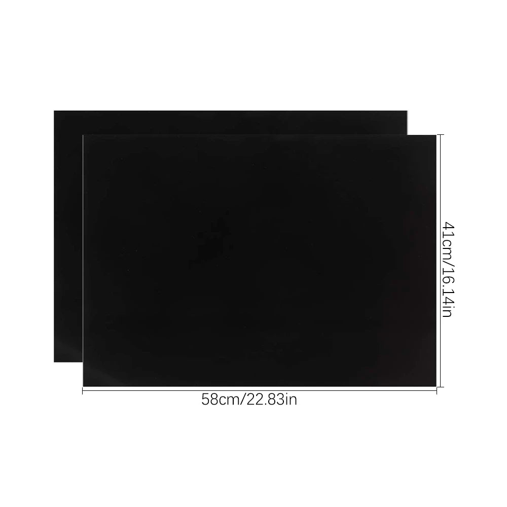 Oven Liners for Bottom of Electric Gas Oven Reusable Non-Stick Teflon Protector Mat beunik
