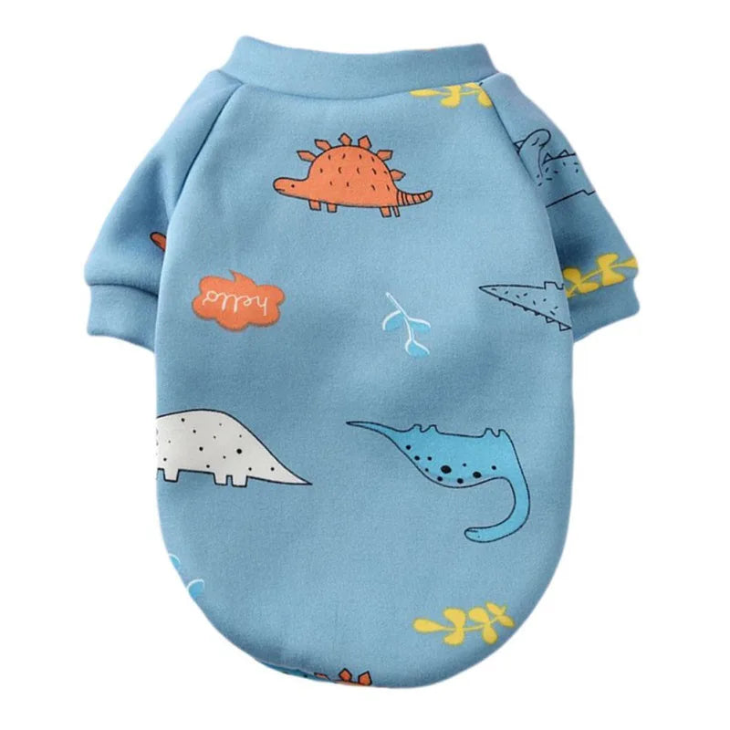 Warm Winter Pet Clothes Puppy Hoodie Jacket Patterned beunik