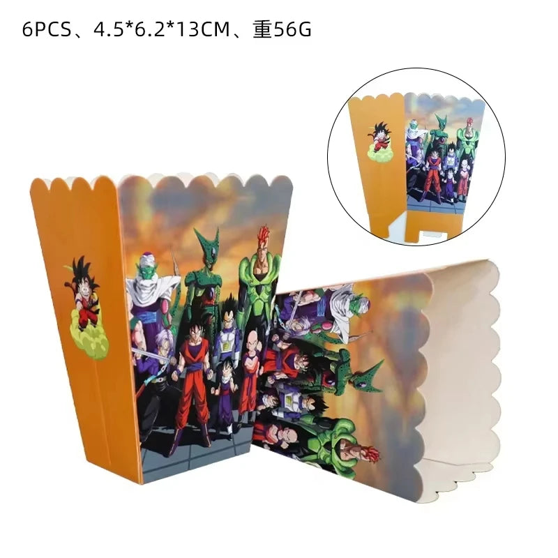 Dragonball Z party gift bags