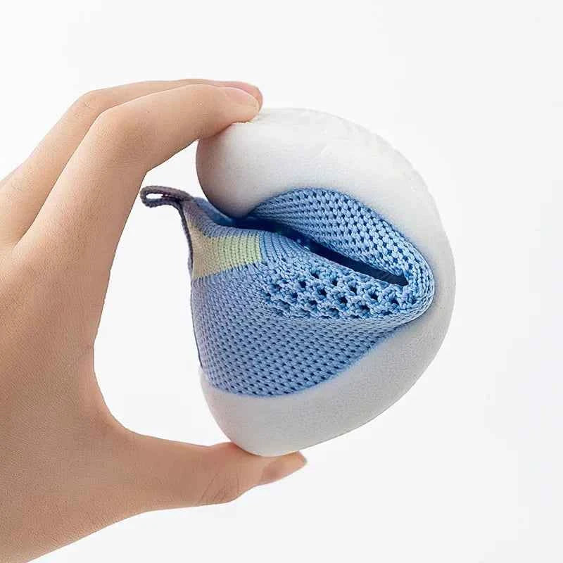 New Mesh Knit Breathable Baby Shoe Anti Slip