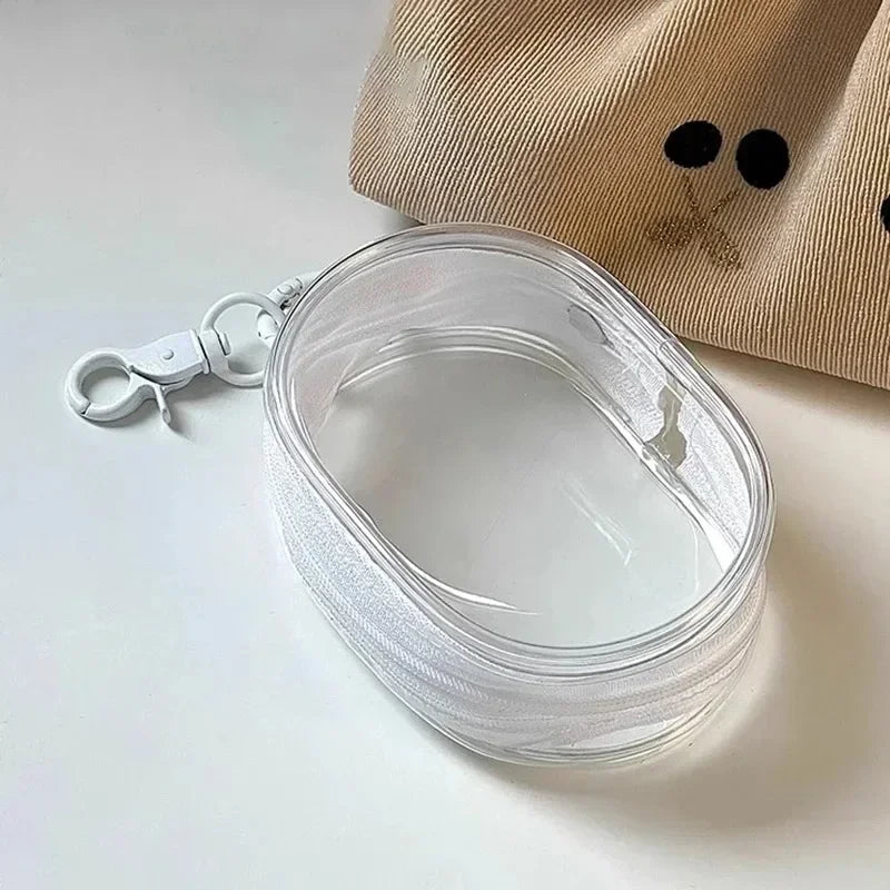 Multifunctional Clear Data Cable Storage Box Outdoor Travel beunik
