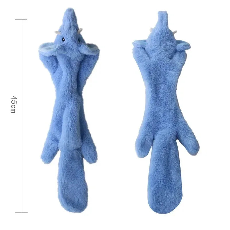 Simulated Animal No Stuffing Dog Toy with Squeakers Durable beunik