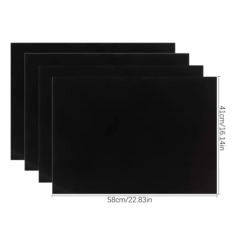 Oven Liners for Bottom of Electric Gas Oven Reusable Non-Stick Teflon Protector Mat beunik