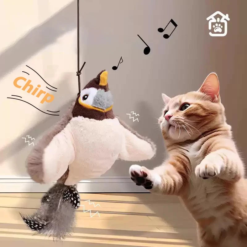 Cat Interactive Ball Toy Automatic Rolling Ball Faux Tail Rechargeable Smart Pet Electric Toy beunik