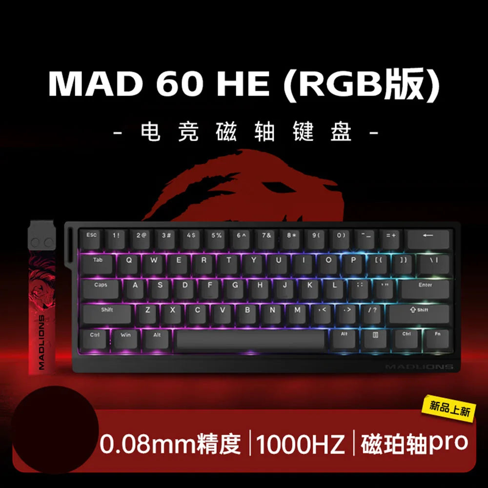 Madcatz Mad60 Mad68 8k Mechanical Keyboard Magnetic Switch beunik