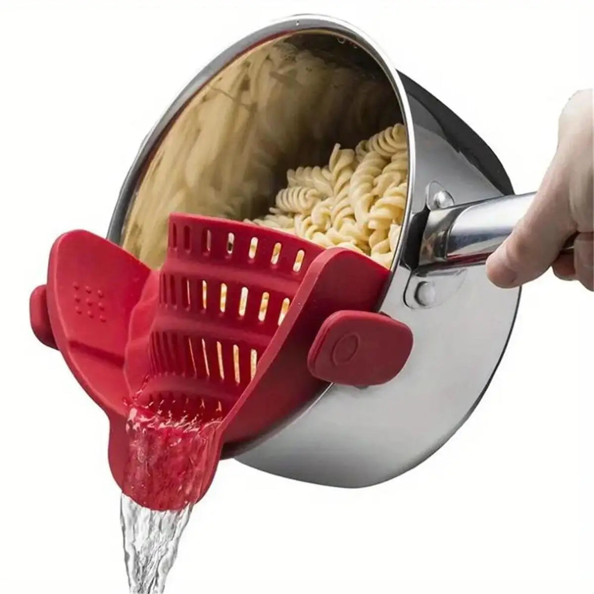 Adjustable Clip On Strainer For Pots Pans And Bowls beunik