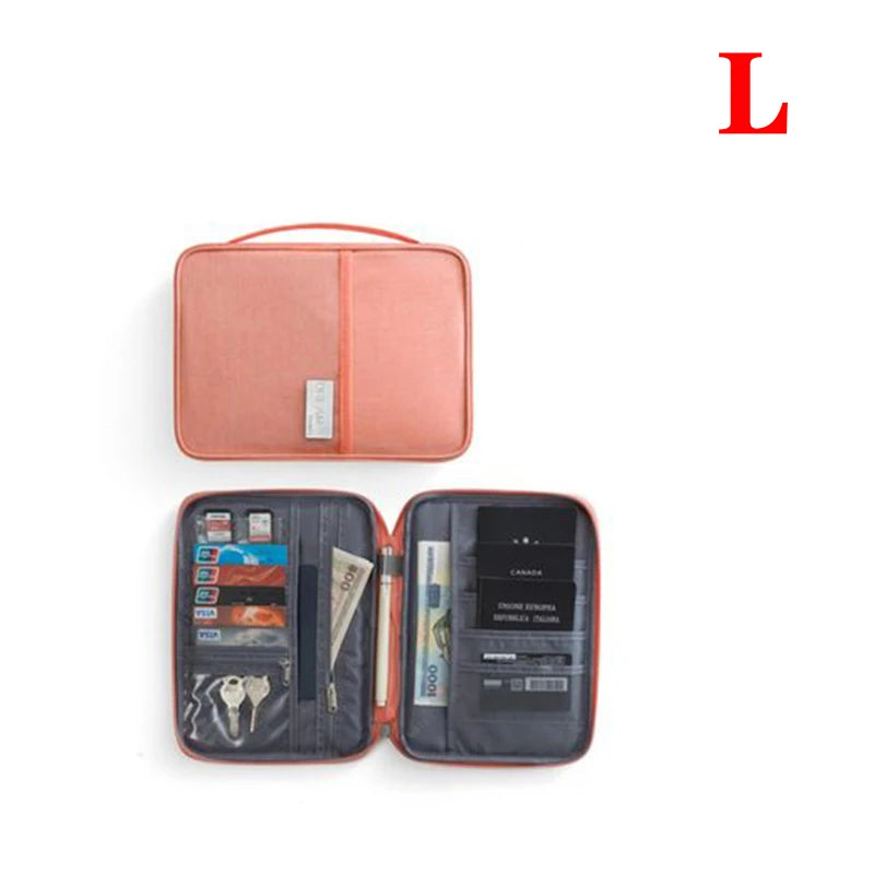 Travel Wallet Family Passport Holder Creative Waterproof Document Case Organizer Travel accessories beunik