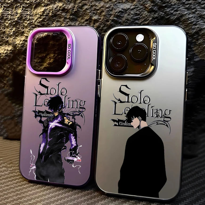 Anime Solos Leveling Phone Case For iPhone beunik