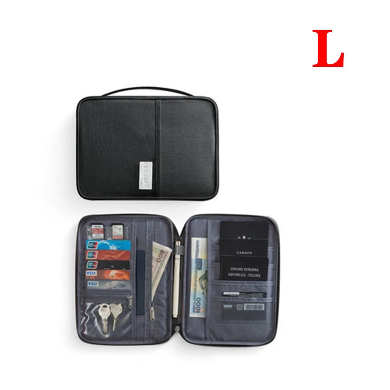 Travel Wallet Family Passport Holder Creative Waterproof Document Case Organizer Travel accessories beunik