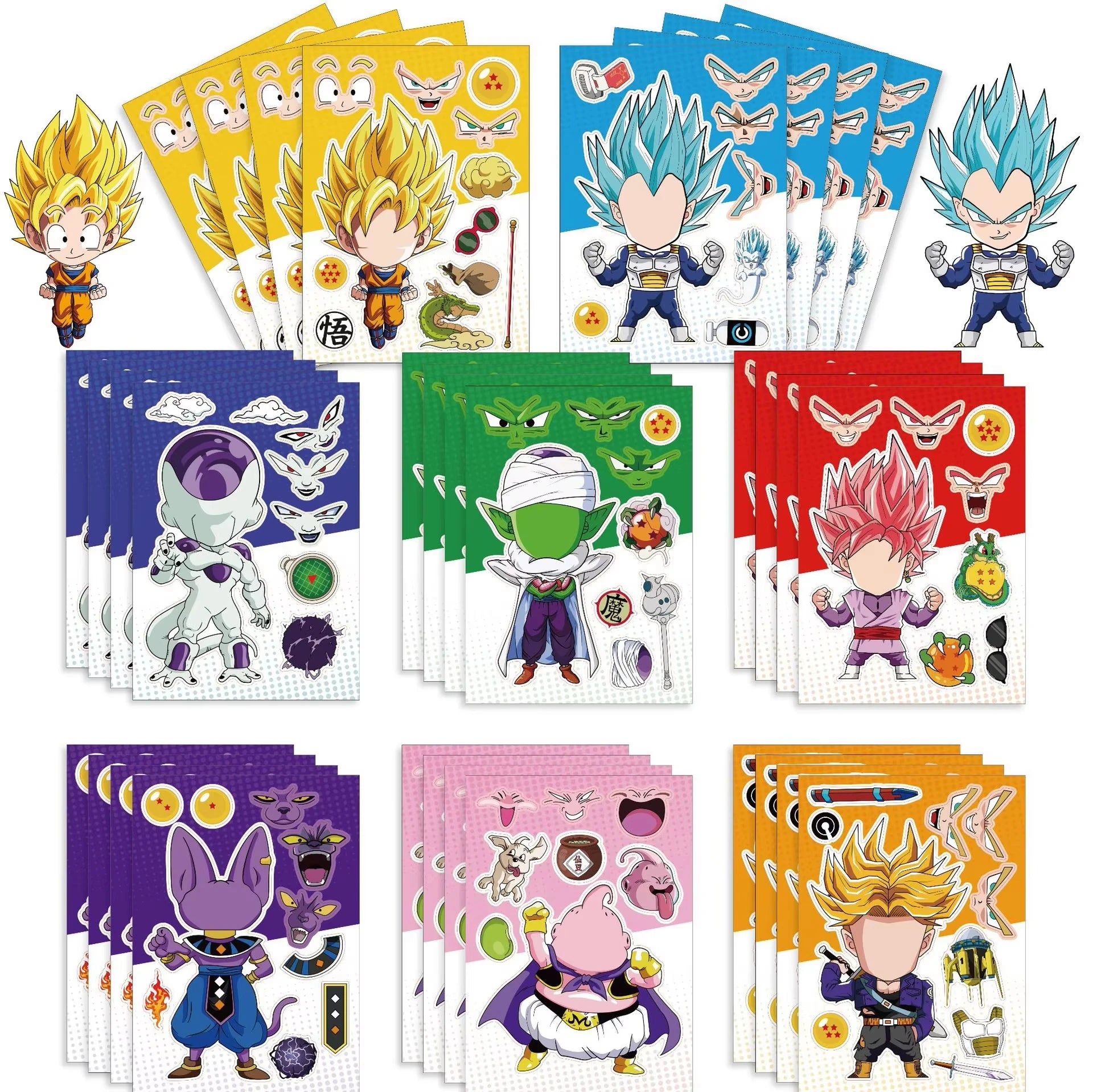Dragonball Z party gift bags