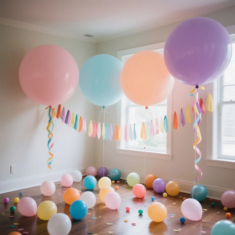 Pastel Thickened Helium Balloon (18-36inch)