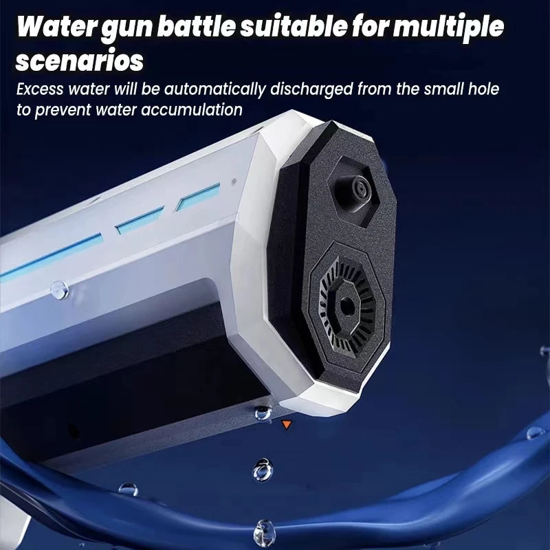 Futuristic Fully Automatic Water Gun beunik