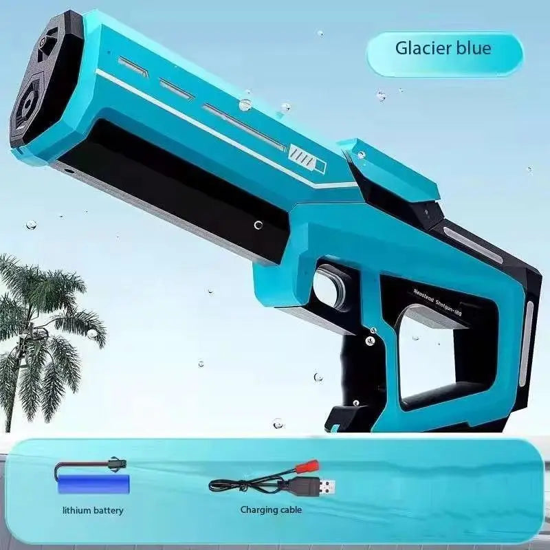Futuristic Fully Automatic Water Gun beunik