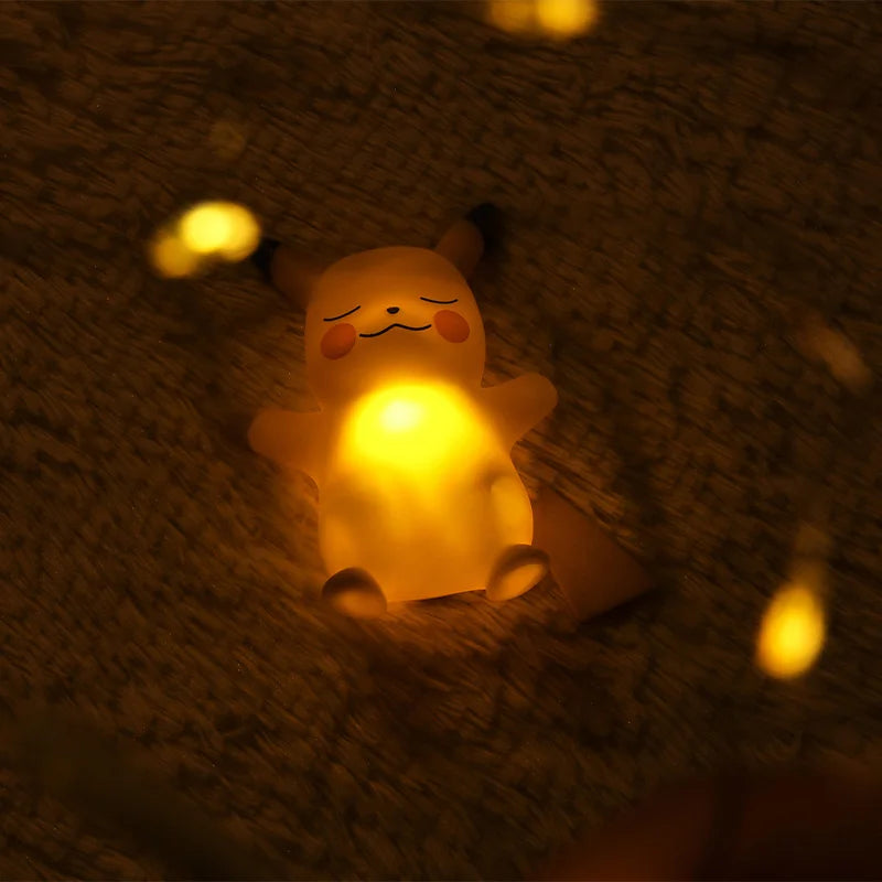 Pokemon Pikachu Night Light Children Bedside Lamp Toy beunik