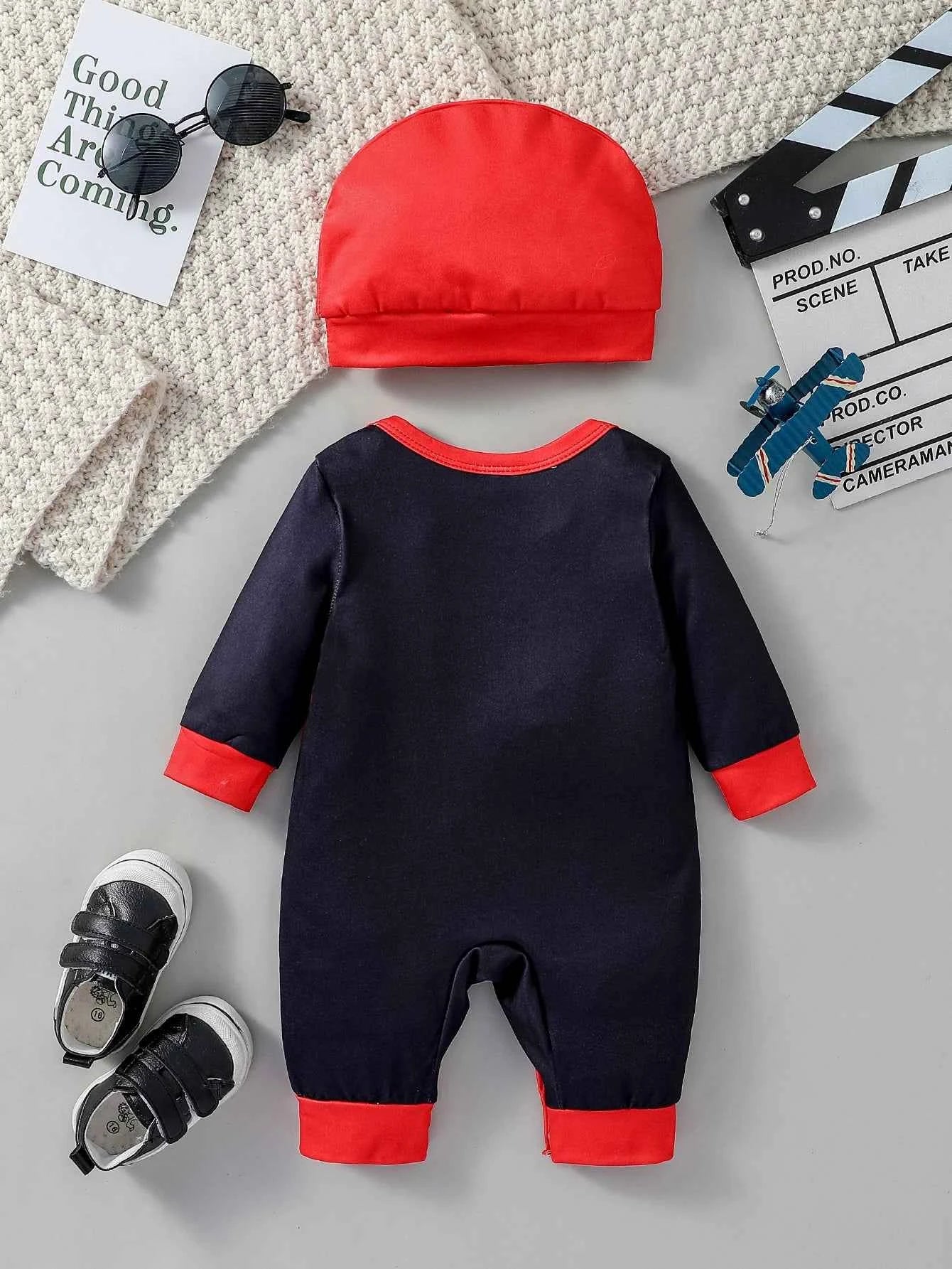 Spiderman Baby Jumpsuit Clothing (2 PC)