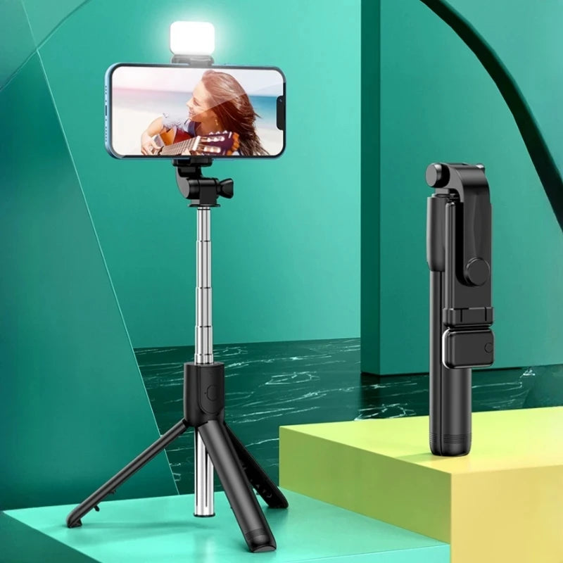 Phone Holder Mini Tripod Wireless Bluetooth Selfie Stick beunik