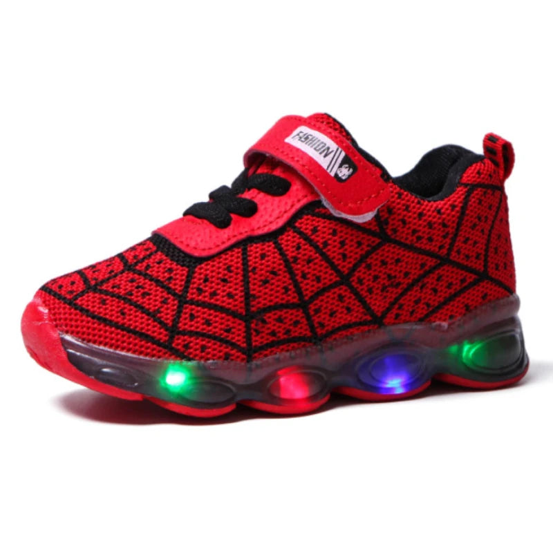 Spiderman Childrens Sneakers Breathable Casual Shoes (1-12 Years) beunik