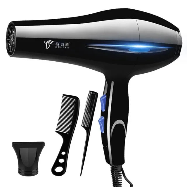 Hair Dryer 2200W Professional Powerful Hair Dryer Fast Heating beunik
