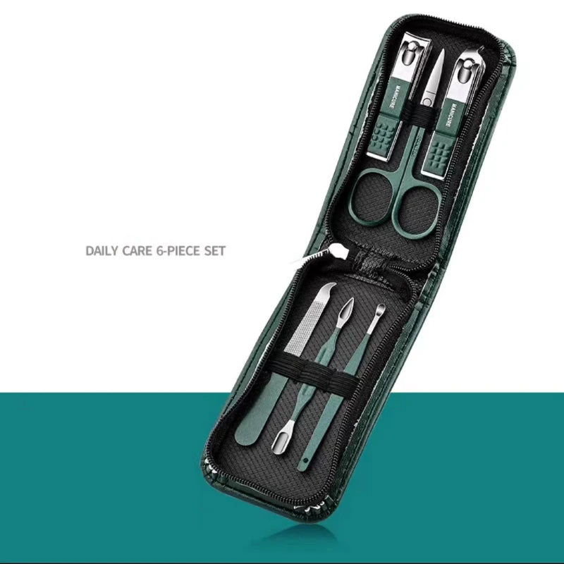 High End Mens And Womens Special Nail Clippers Manicure Beauty Tools (6 Piece Set) beunik