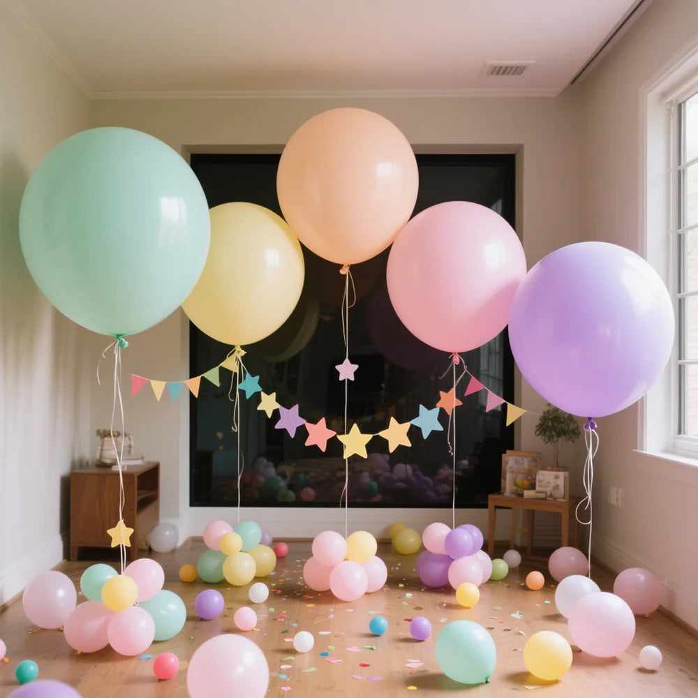 Pastel Thickened Helium Balloon (18-36inch)