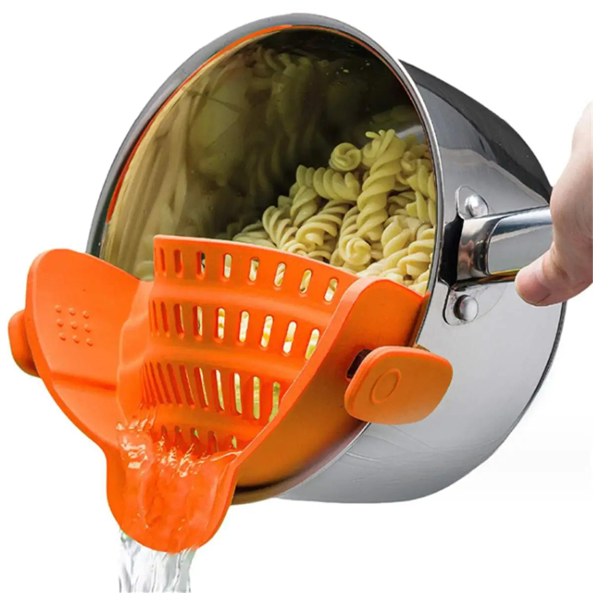 Adjustable Clip On Strainer For Pots Pans And Bowls beunik