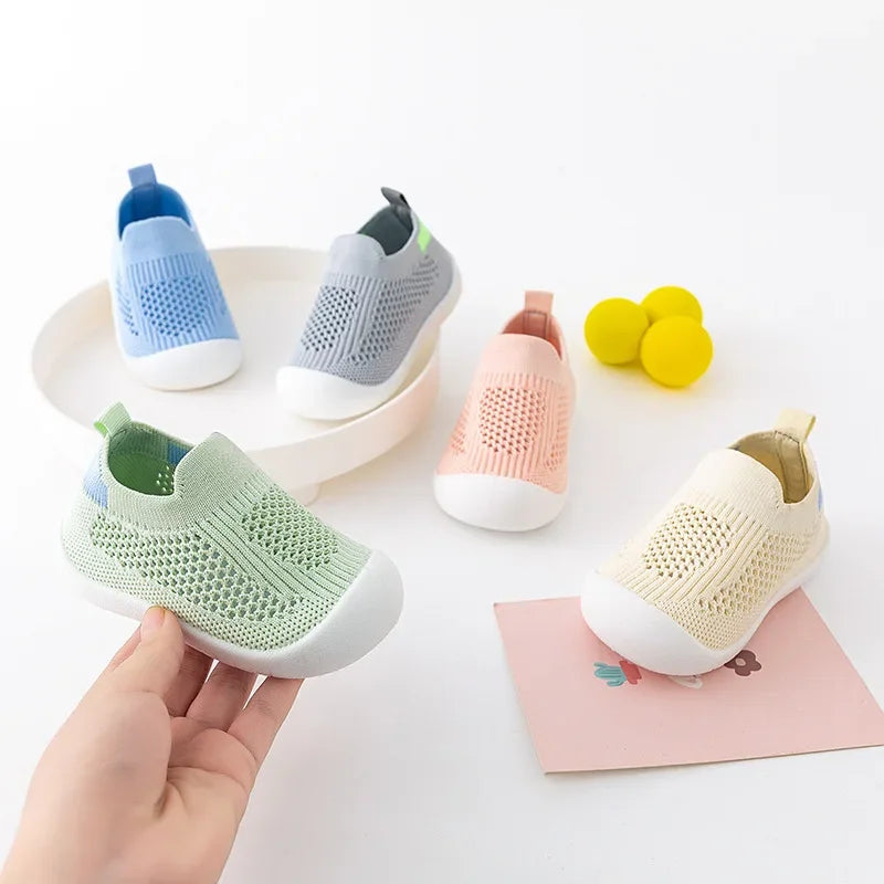 New Mesh Knit Breathable Baby Shoe Anti Slip beunik