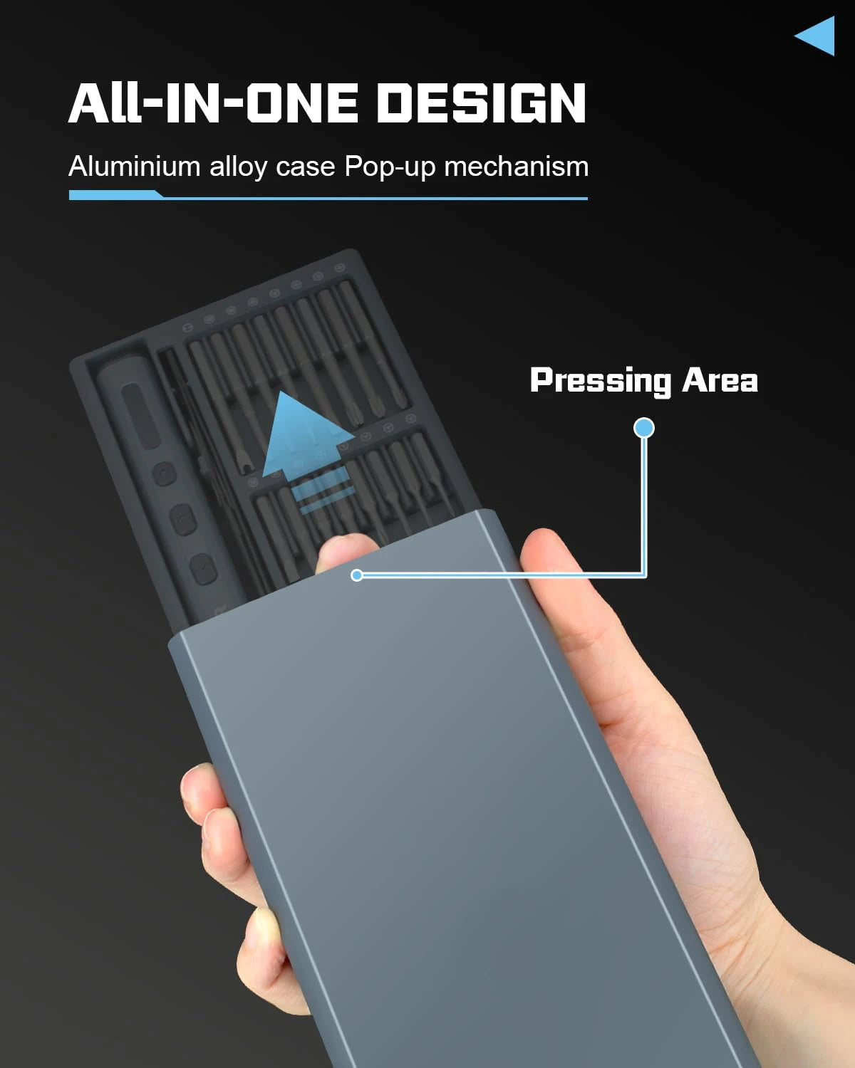 68 in 1 Electric Screwdriver Set 5 Torque Settings Precision Power Tool Magnetic Screw Driver Bits beunik