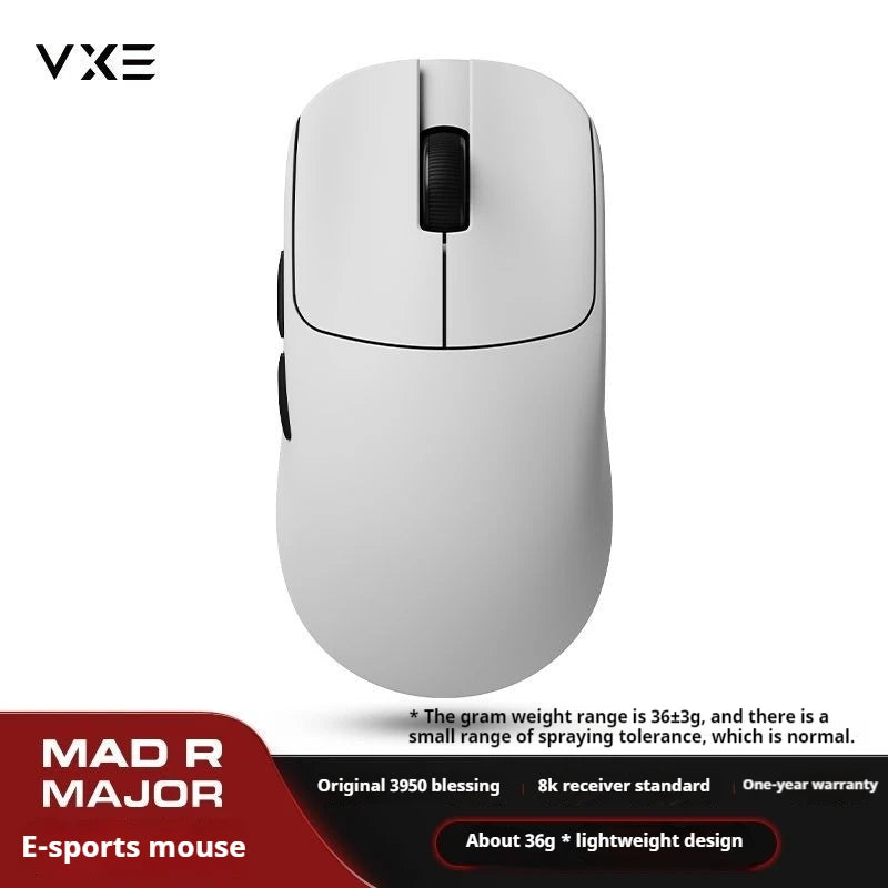 Mad R/R Major Gaming E-Sports Mouse Paw3395/3950 beunik